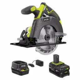 RYOBI 18V ONE+ 5-1/2 in. Cordless Circular Saw Kit with 4.0 Ah Battery and Charger thumbnail 1