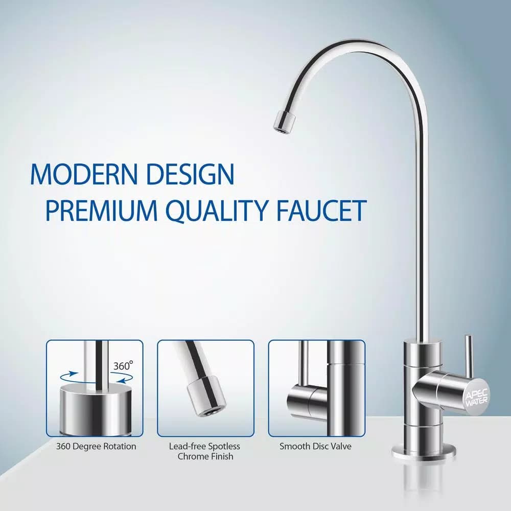 APEC Water Systems WFS-1000 3-Stage Under Counter Water Filtration System