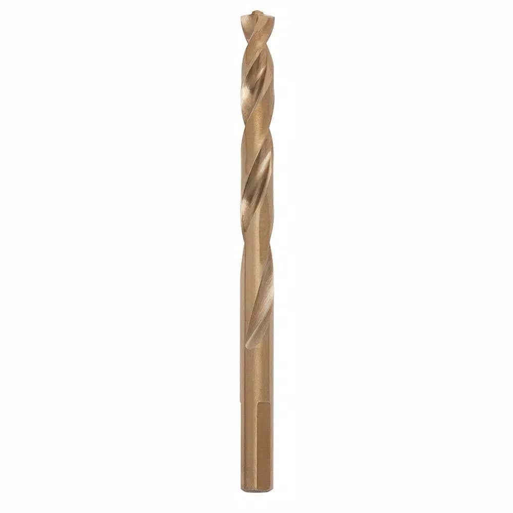 Milwaukee Red Helix 5/16 in. Cobalt Twist Drill Bit with 3-Flat Shank