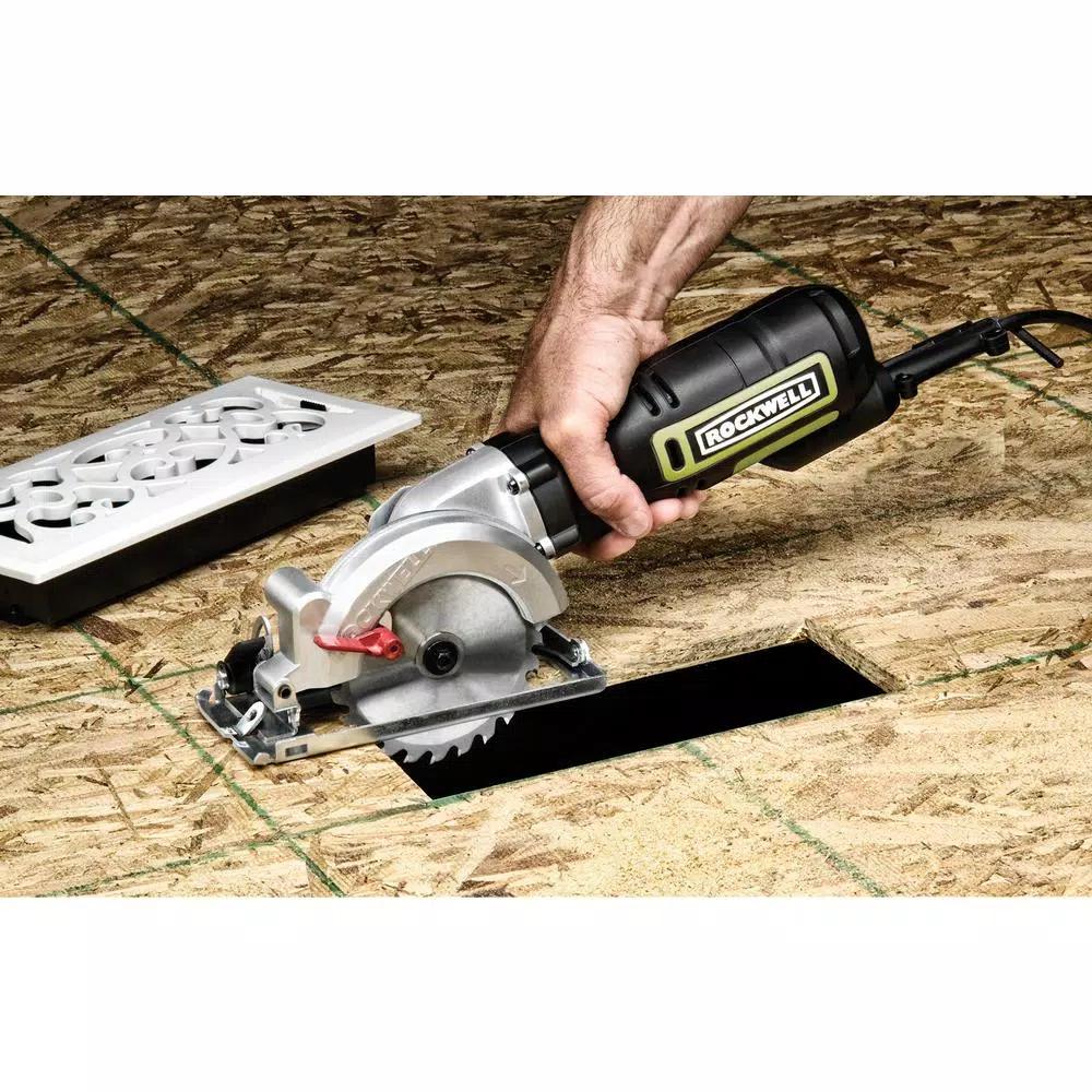 Rockwell 4-1/2 in. 5 Amp Compact Corded Circular Saw