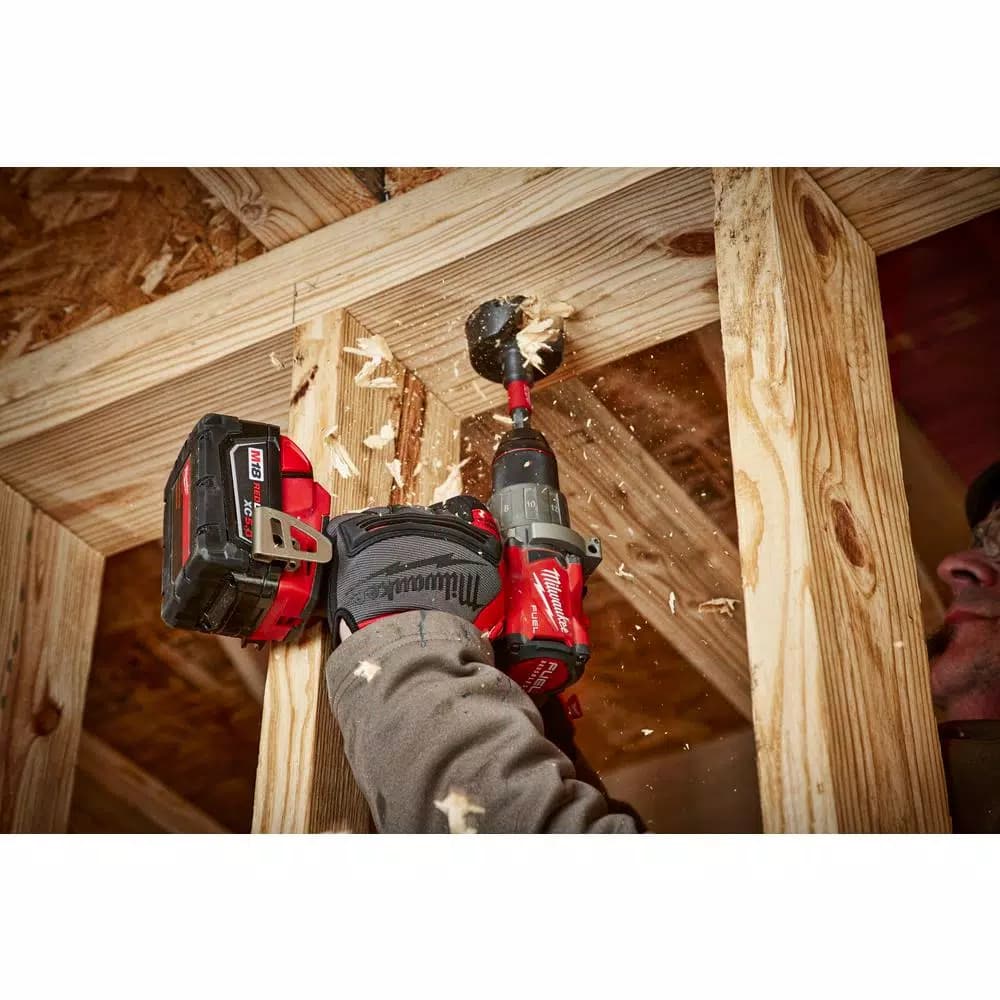 Milwaukee M18 FUEL 2-Tool Combo Kit: Hammer Drill/Driver & Surge Impact Driver with 2 Batteries