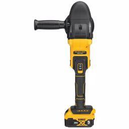 DEWALT 20V MAX XR Cordless Brushless 5 in. Variable Speed Random Orbit Polisher Kit with (2) 5.0 Ah Batteries & Charger thumbnail 9
