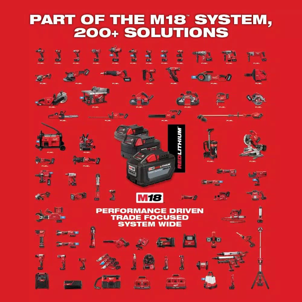 Milwaukee M18 FUEL 18V Cordless Brushless String Trimmer with QUIK-LOK Attachment Capability (Tool-Only)