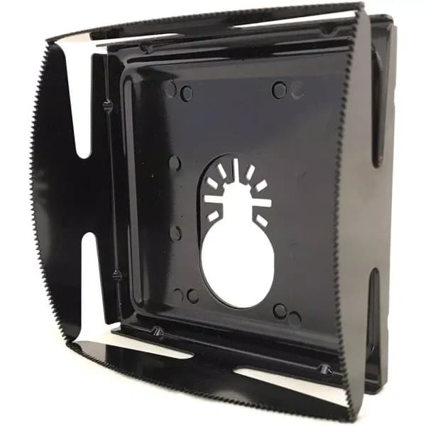 Q Bit QBit SQ1000-D Oscillating Multi-Tool Saw Blade for 2-Gang Plastic Outlet Boxes and Low Voltage Brackets