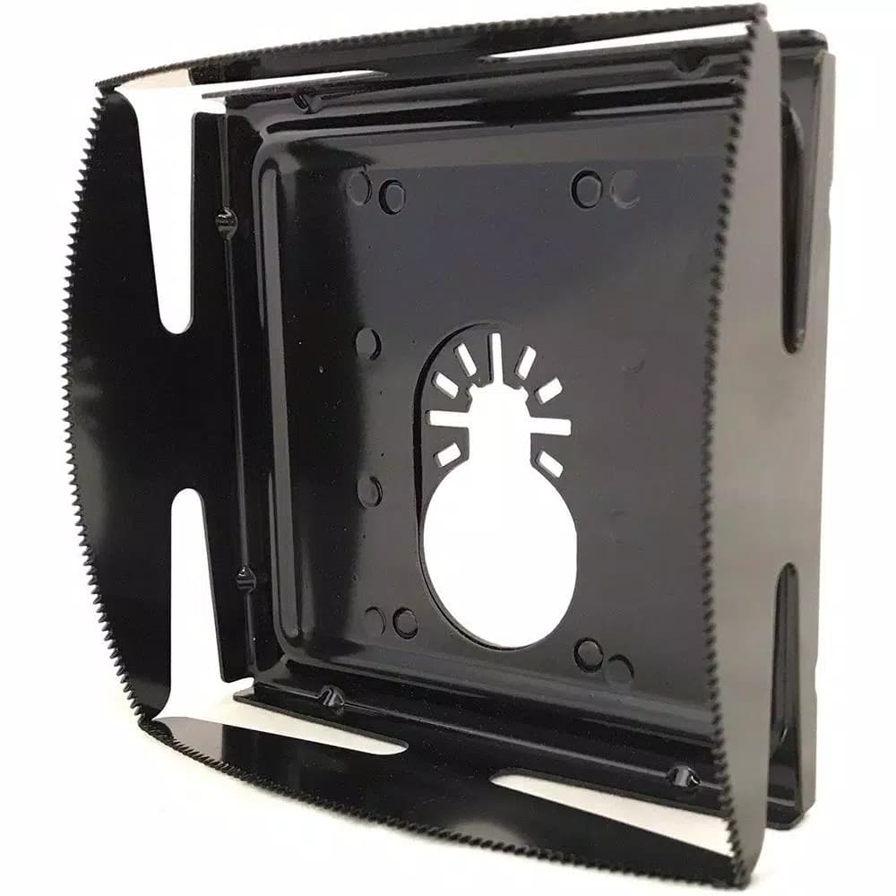 Q Bit QBit SQ1000-D Oscillating Multi-Tool Saw Blade for 2-Gang Plastic Outlet Boxes and Low Voltage Brackets