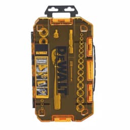 DEWALT 34-Piece 1/4 in. and 3/8 in. Drive Socket Set thumbnail 2