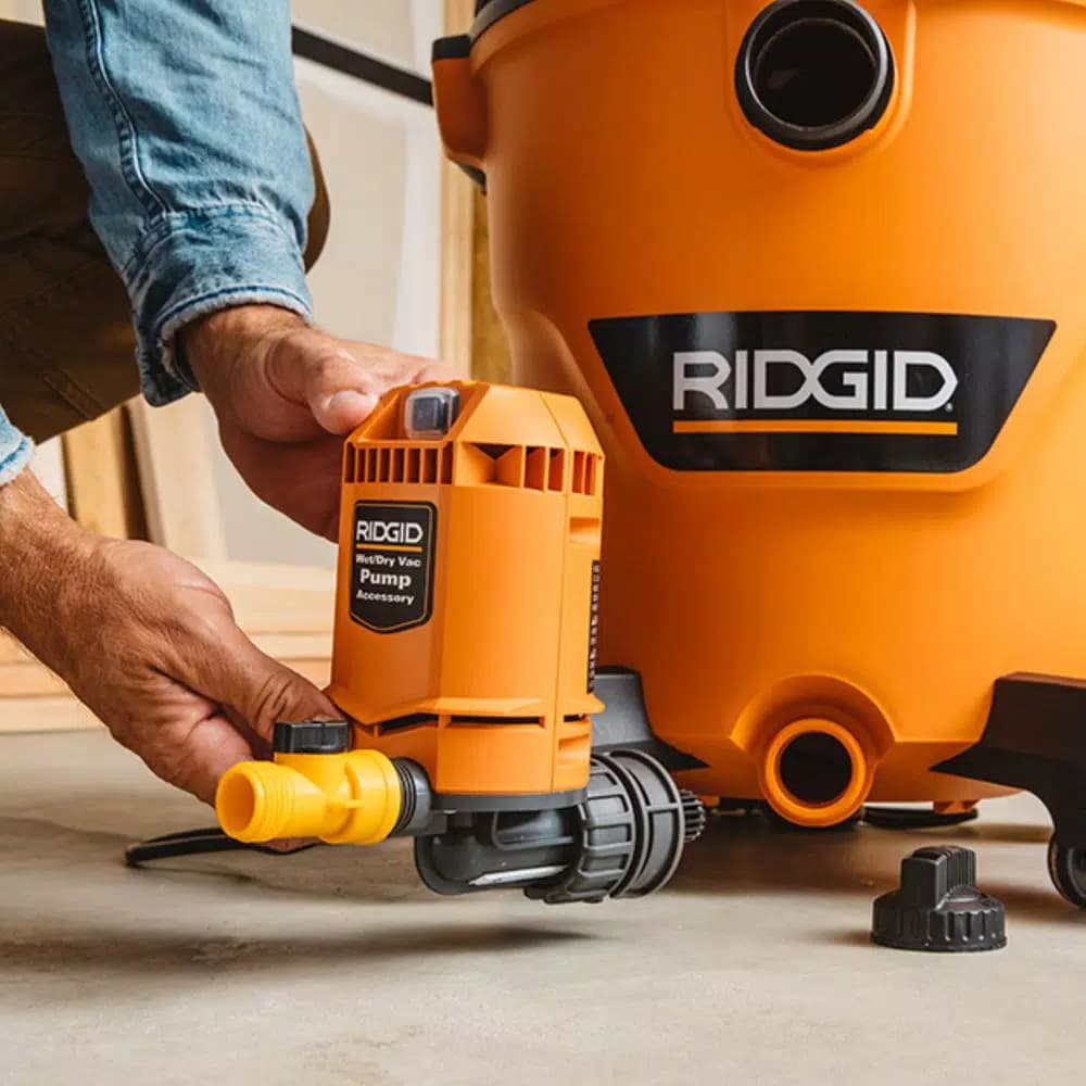 RIDGID Quick Connect Vacuum Pump Accessory for Wet/Dry Shop Vacuums