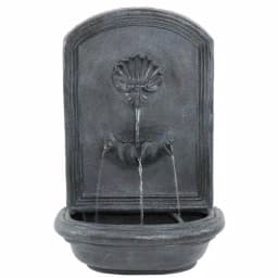 Sunnydaze Decor Seaside Lead Electric Powered Outdoor Wall Fountain, Coastal Shell Design thumbnail 2