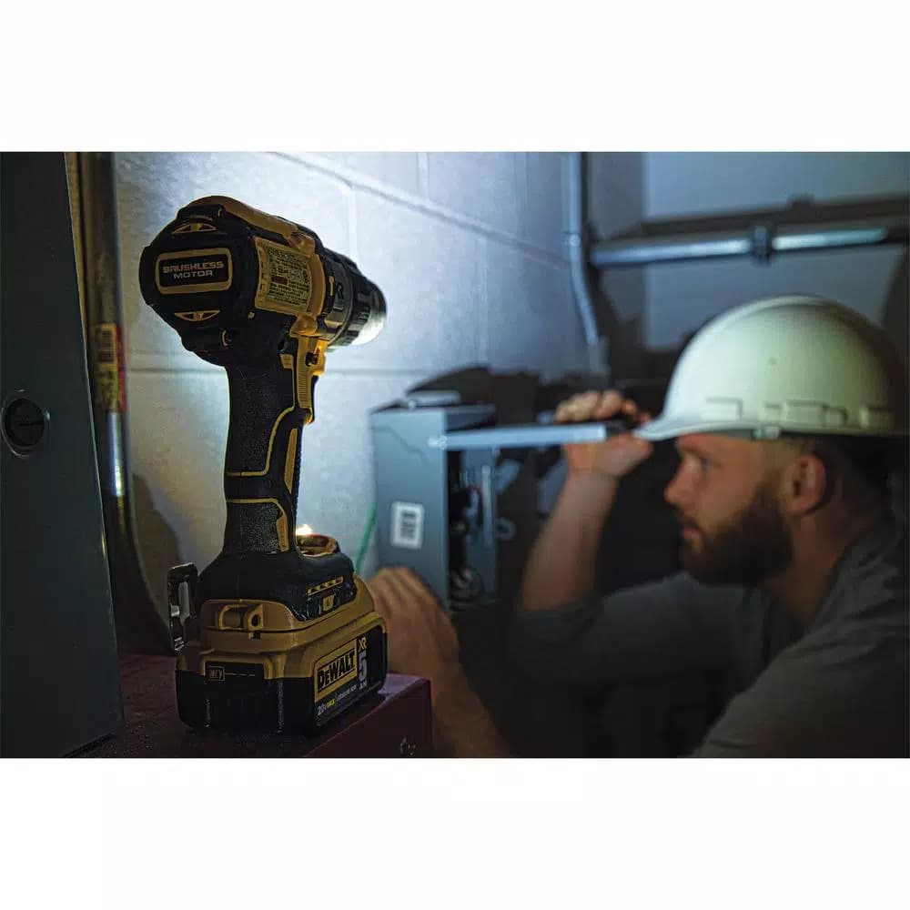 DEWALT 20V MAX XR Brushless 4-Tool Combo Kit with FLEXVOLT 6.0Ah & 2.0Ah Batteries