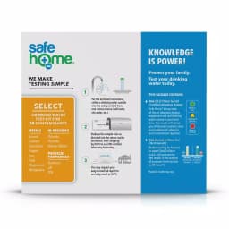 Safe Home Select Water Test Kit - Lab Tested for 15 Contaminants thumbnail 2