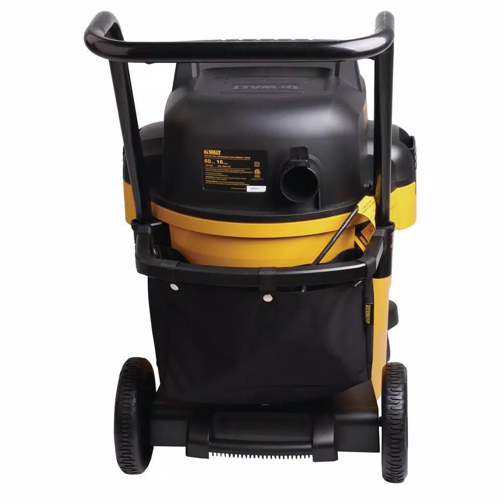 DEWALT 16 Gal. 6.5 HP Poly Wet/Dry Vacuum with 3 Bags and Cartridge Filter