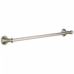 Delta Crestfield 24 in. Single Towel Bar in Brushed Nickel thumbnail 1