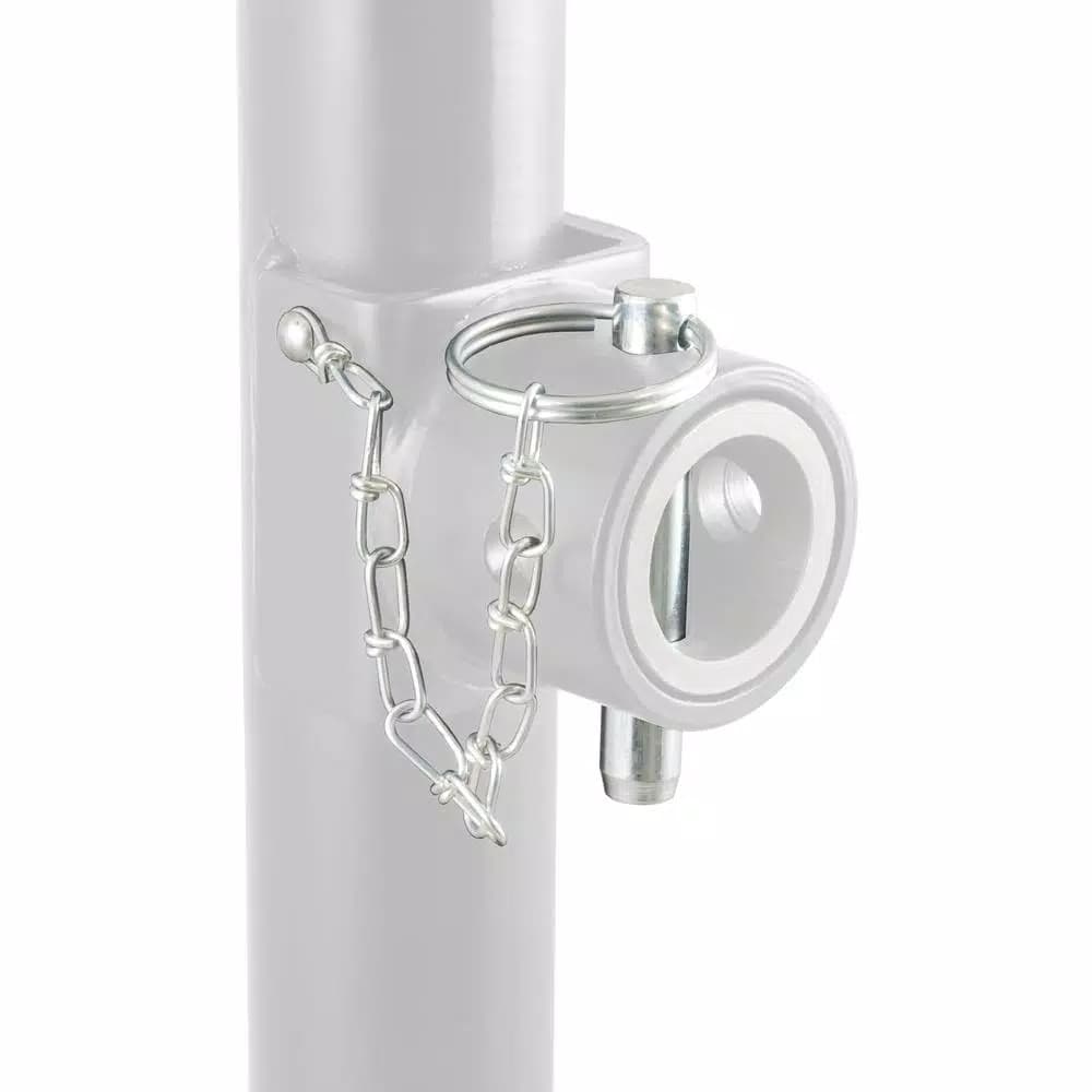 CURT Replacement 9/16" Swivel Jack Retainer Pin with 3-1/2" Chain
