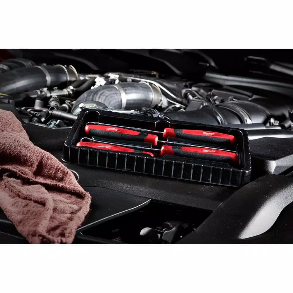 Milwaukee 14-Piece Mechanic Tool Set: Pry Bars, Hook & Pick, and Screwdriver Set