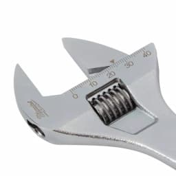 Milwaukee 8 in. Wide Jaw Adjustable Wrench, Chrome-Plated Steel, 48-22-7508 thumbnail 6