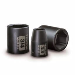 TEKTON 3/8 in. Drive 5/16-1 in. 6-Point Shallow Impact Socket Set, 12-Piece thumbnail 2