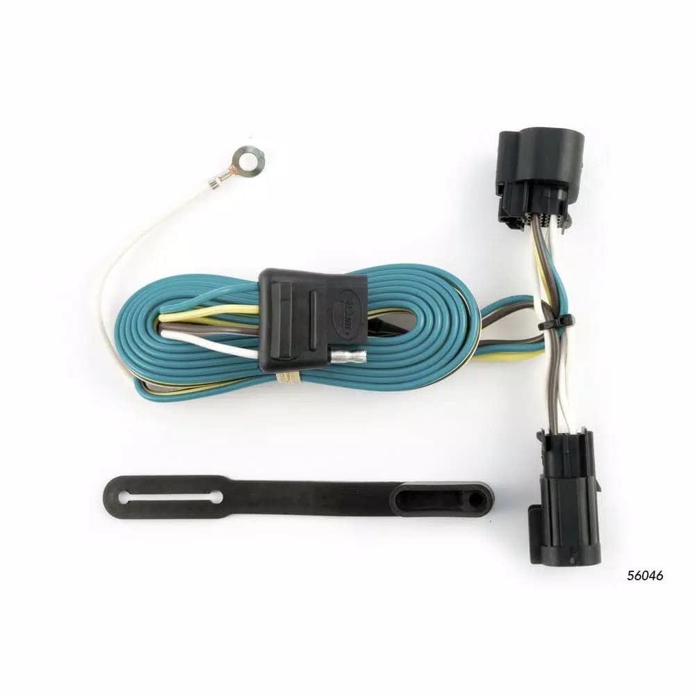 CURT Custom Vehicle-Trailer Wiring Harness for Chevrolet Impala, 4-Way Flat Output