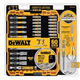 DEWALT MAXFIT High Speed Steel Screwdriving Bit Set, 60-Piece Impact Rated thumbnail 3