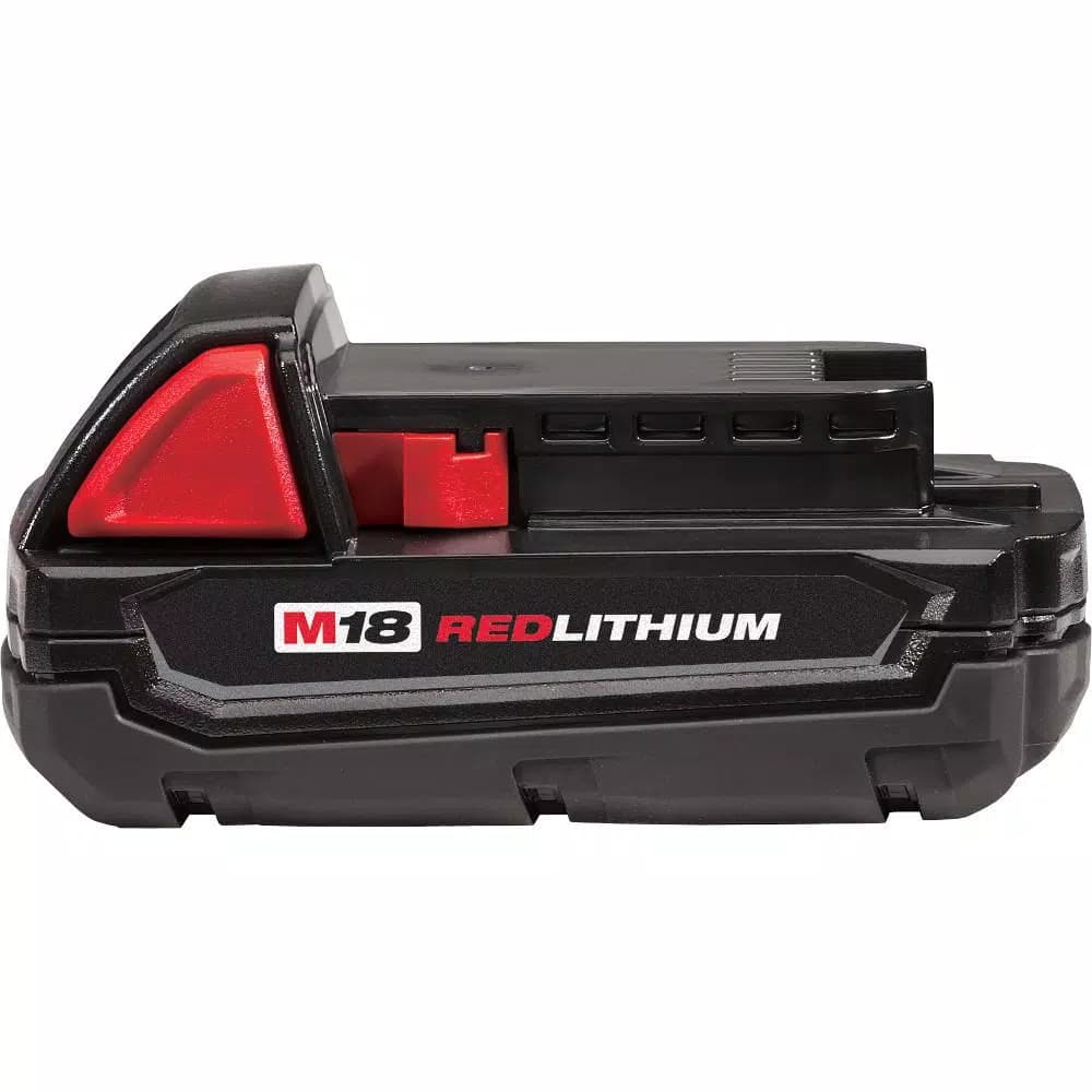 Milwaukee M18 18V Lithium-Ion Cordless Rotary Cut Out Tool Kit with Two 1.5 Ah Batteries, Charger and Bag