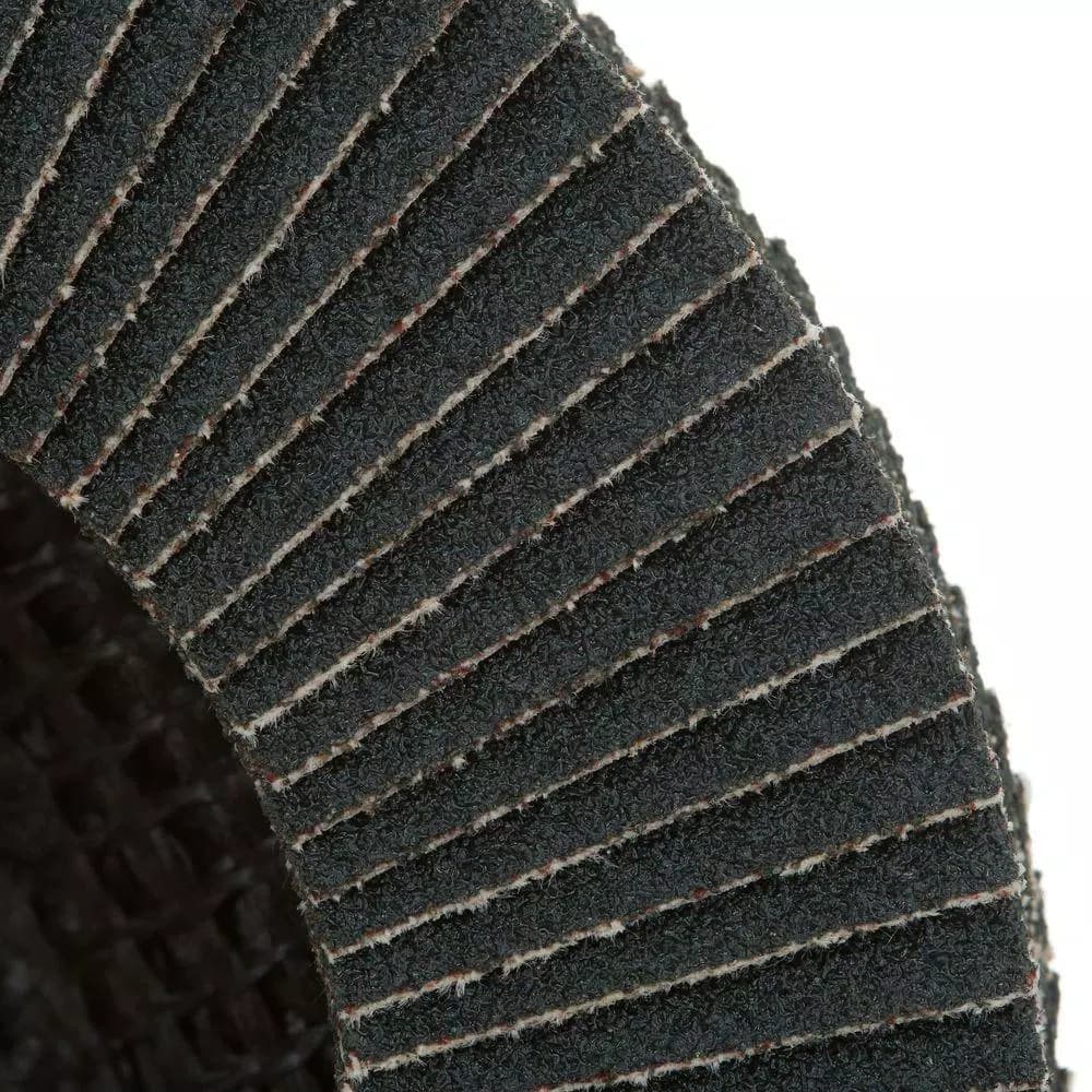 Diablo Steel Demon 4-1/2 in. 80-Grit Type 29 Conical Flap Disc for Grinding and Polishing