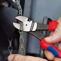 KNIPEX 5-1/2 in. High Leverage Diagonal Cutters with Comfort Grip thumbnail 4