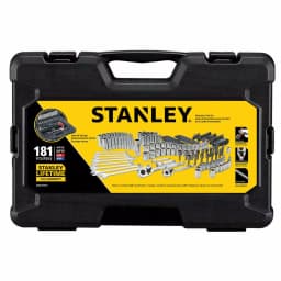 STANLEY 181-Piece Mechanics Tool Set with Chrome Finish thumbnail 4