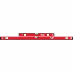 Milwaukee REDSTICK Magnetic Compact Box Level Set, 24 in. and 48 in. thumbnail 1
