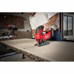 Milwaukee M18 FUEL 18V Brushless Cordless Jig Saw Kit with 5.0Ah Battery, Charger, and Case thumbnail 12