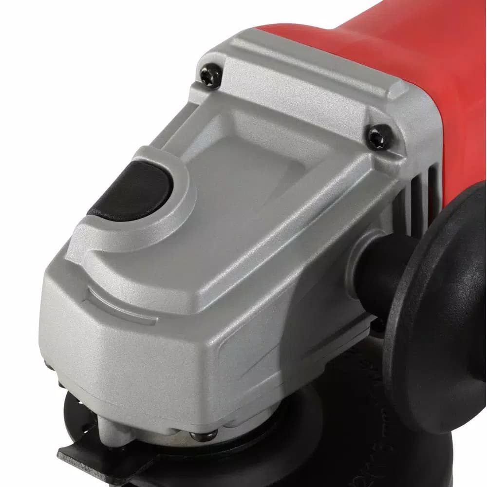 Milwaukee 6121-30 4.5 in. 11 Amp Small Angle Grinder with Lock-On Trigger Grip