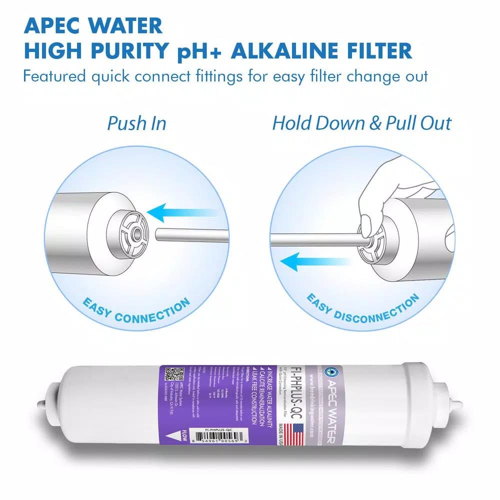 APEC Water Systems Ultimate 10 in. Super Capacity Replacement Filter Set for RO-PH90 pH+ Reverse Osmosis Systems