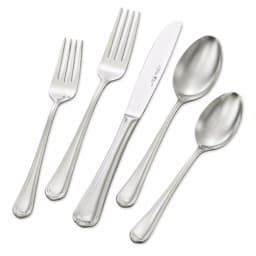 J.A. HENCKELS INTERNATIONAL Henckels International Alcea 65-Piece 18/10 Stainless Steel Flatware Set, Service for 12 thumbnail 1