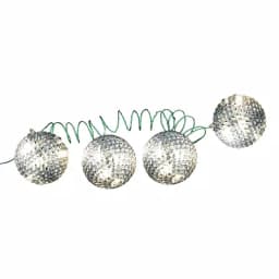 Unbranded Starlite Creations 4-Piece LED White Tinsel Wire Ornaments, 36-Light Specialty String Lights thumbnail 2