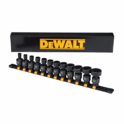 DEWALT 12-Piece 3/8 in. Drive SAE Impact Universal Socket Set with DirectTorque Technology thumbnail 2