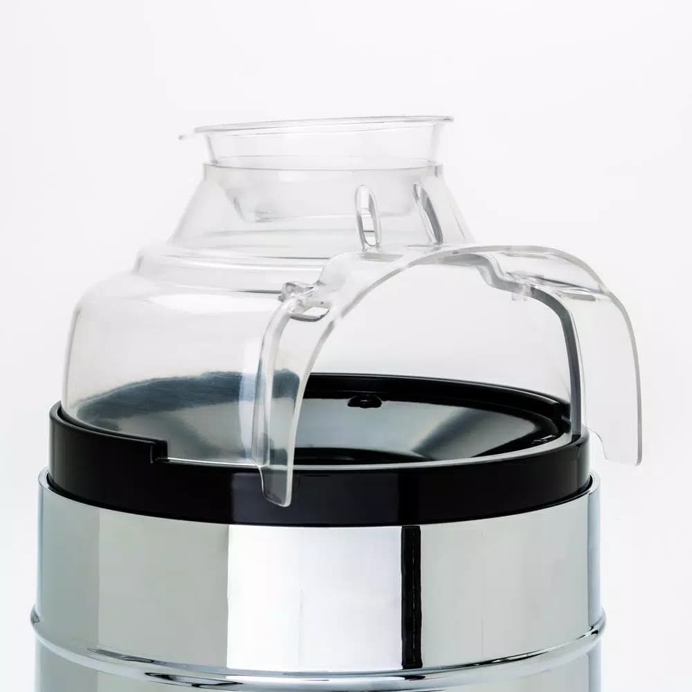 Pangea Brands NHL Stanley Cup 3 oz. Electroplated Silver Countertop Hot Air Popcorn Popper