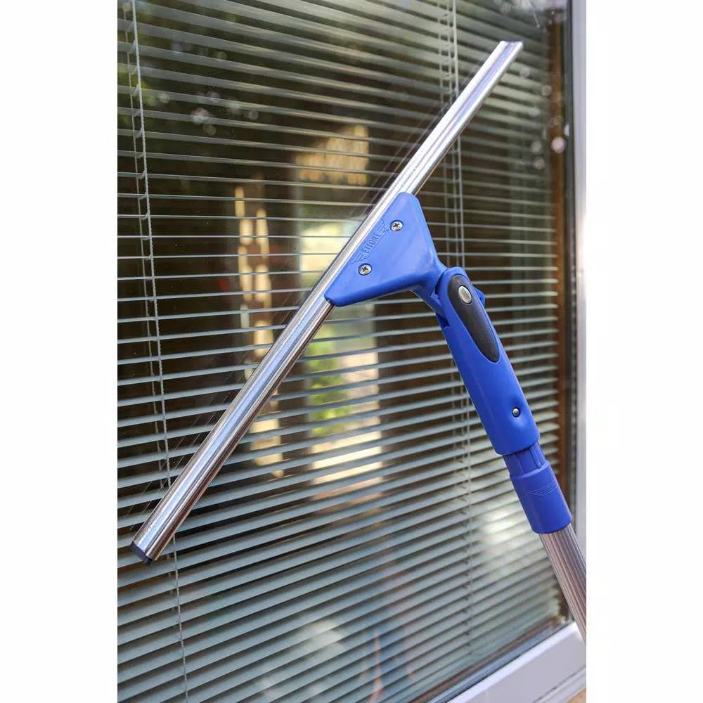 Ettore ProSeries 18 in. Super System Window Squeegee with Ettore Professional Grade Rubber