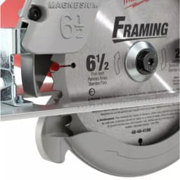 Milwaukee M28 28V Lithium-Ion Cordless 6-1/2 in. Circular Saw (Tool-Only) thumbnail 8