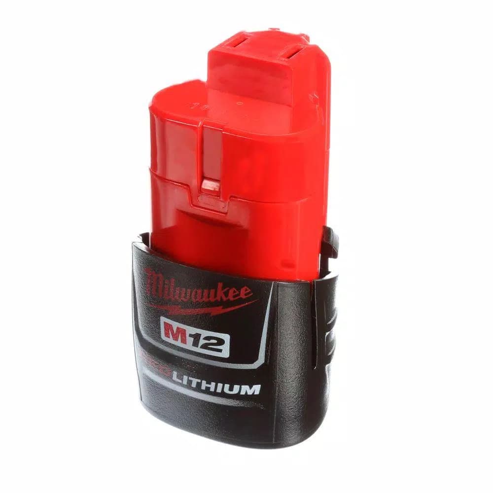 Milwaukee M12 12V Lithium-Ion Cordless 3/8 in. Drill/Driver Kit with Two 1.5 Ah Batteries, Charger and Bag