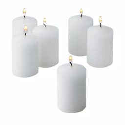 Light In The Dark White Unscented Votive Candles, 15-Hour Burn Time, 36 Pack thumbnail 1