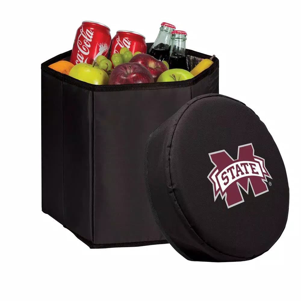Picnic Time Mississippi State Bulldogs 12 Qt. Bongo Collapsible Soft-Side Cooler - Black