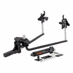 CURT Round Bar Weight Distribution Hitch Kit, 10,000 - 14,000 lbs. GTW, 31-5/8" Bars thumbnail 1