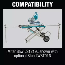 Makita 12 in. 15 Amp Dual-Bevel Sliding Compound Miter Saw with Laser (LS1219L) thumbnail 10