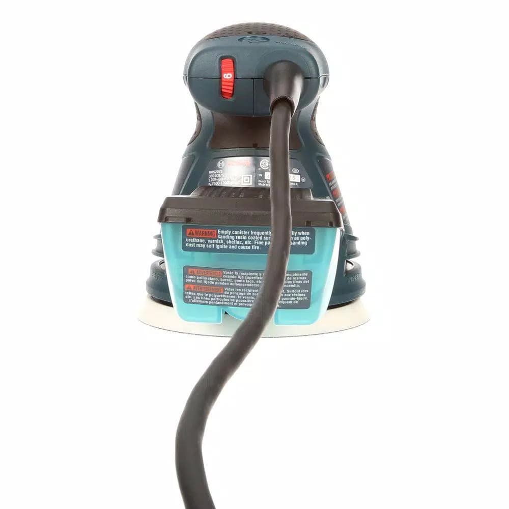 Bosch ROS20VSC 5 in. Corded Variable Speed Random Orbital Sander/Polisher Kit
