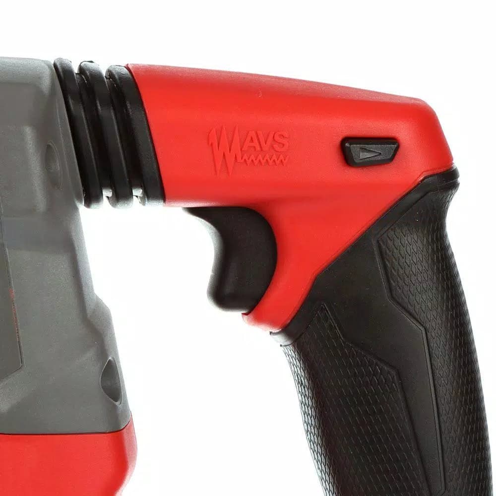Milwaukee M18 FUEL 1 in. SDS-Plus Cordless Rotary Hammer Kit with Two 5.0 Ah Batteries and Charger