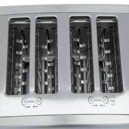 Cuisinart Touch to Toast 4-Slice Stainless Steel Wide Slot Leverless Toaster thumbnail 4