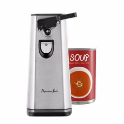 Professional Series Electric Can Opener with Bottle Opener and Knife Sharpener, Brushed Stainless Steel thumbnail 5
