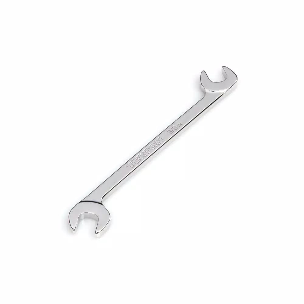 TEKTON 3/8 in. Double Open End Angle Head Wrench, 60° Offset