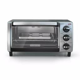 BLACK+DECKER 4-Slice Stainless Steel Convection Toaster Oven with EvenToast Technology thumbnail 1