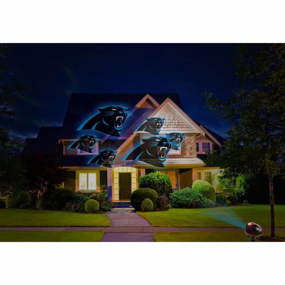 Unbranded NFL Carolina Panthers Team Pride Lite-Imation LED Projector Light