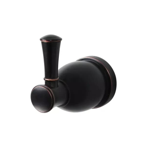 Dyconn Springfield Series Single Towel and Bathrobe Hook, Oil-Rubbed Bronze