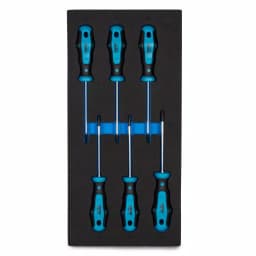 Capri Tools Kontour 6-Piece Star Screwdriver Set with Mechanic's Tray thumbnail 1